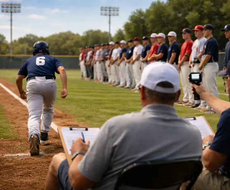 Featured image - What is a baseball showcase