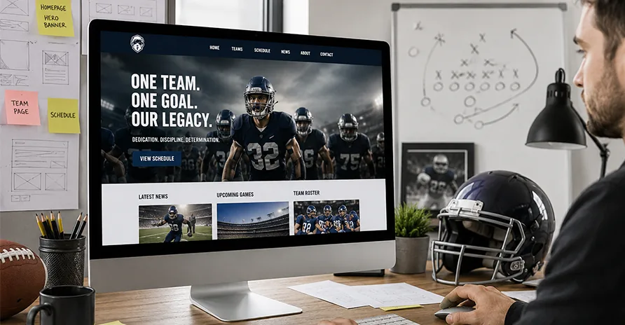 How to Make a Sports Website That Works as Hard as Your Team Does